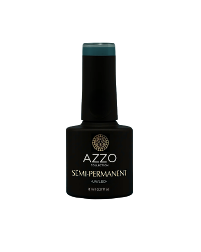 Vernis Vert Bleu Foncé – Vegan, Sans TPO, Extra Brillance | Azzo